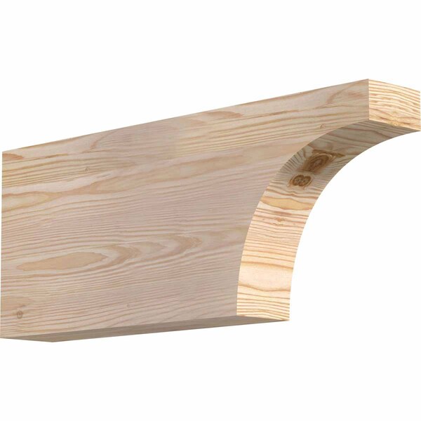 Ekena Millwork Huntington Smooth Rafter Tail, Douglas Fir, 3 1/2"W x 10"H x 24"L RFT04X10X24HUN00SDF - main